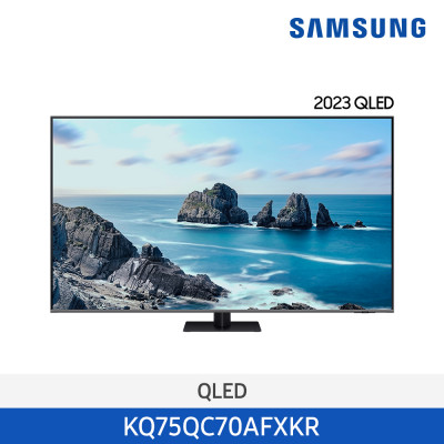 23년 NEW 삼성 QLED 4K Smart TV 189cm KQ75QC70AFXKR