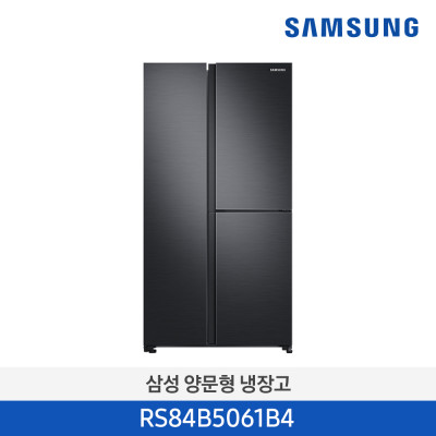 삼성 양문형 냉장고 846L (잰틀 블랙) RS84B5061B4