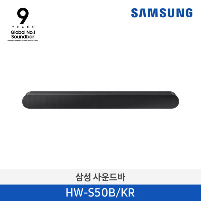 삼성 사운드바 원바디 3.0채널 (블랙) HW-S50B/KR