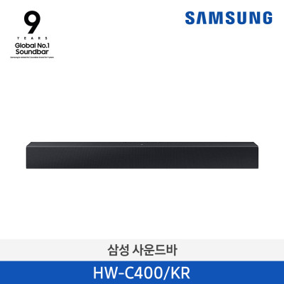 삼성 사운드바 원바디 2.0채널 (블랙) HW-C400/KR